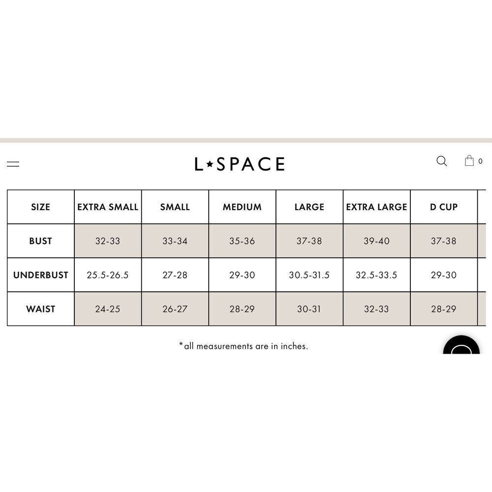 L Space NWT black Medium bikini SET - Tori top and Jackie Bitsy bottom swim - Picture 10 of 13